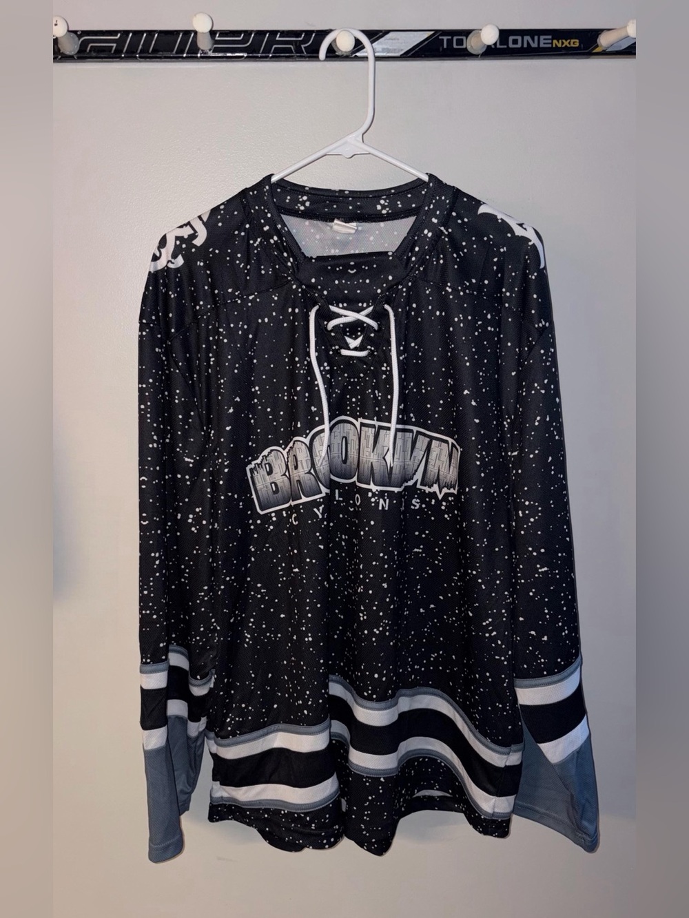 Brooklyn Cyclones 2025 Star Wars Night Hockey Jersey, Black